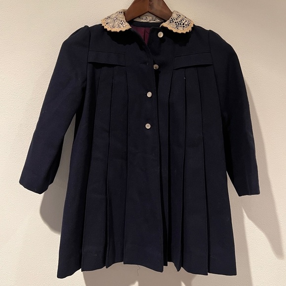 Vintage Rothschild Child’s Wool Coat with Matching Hat